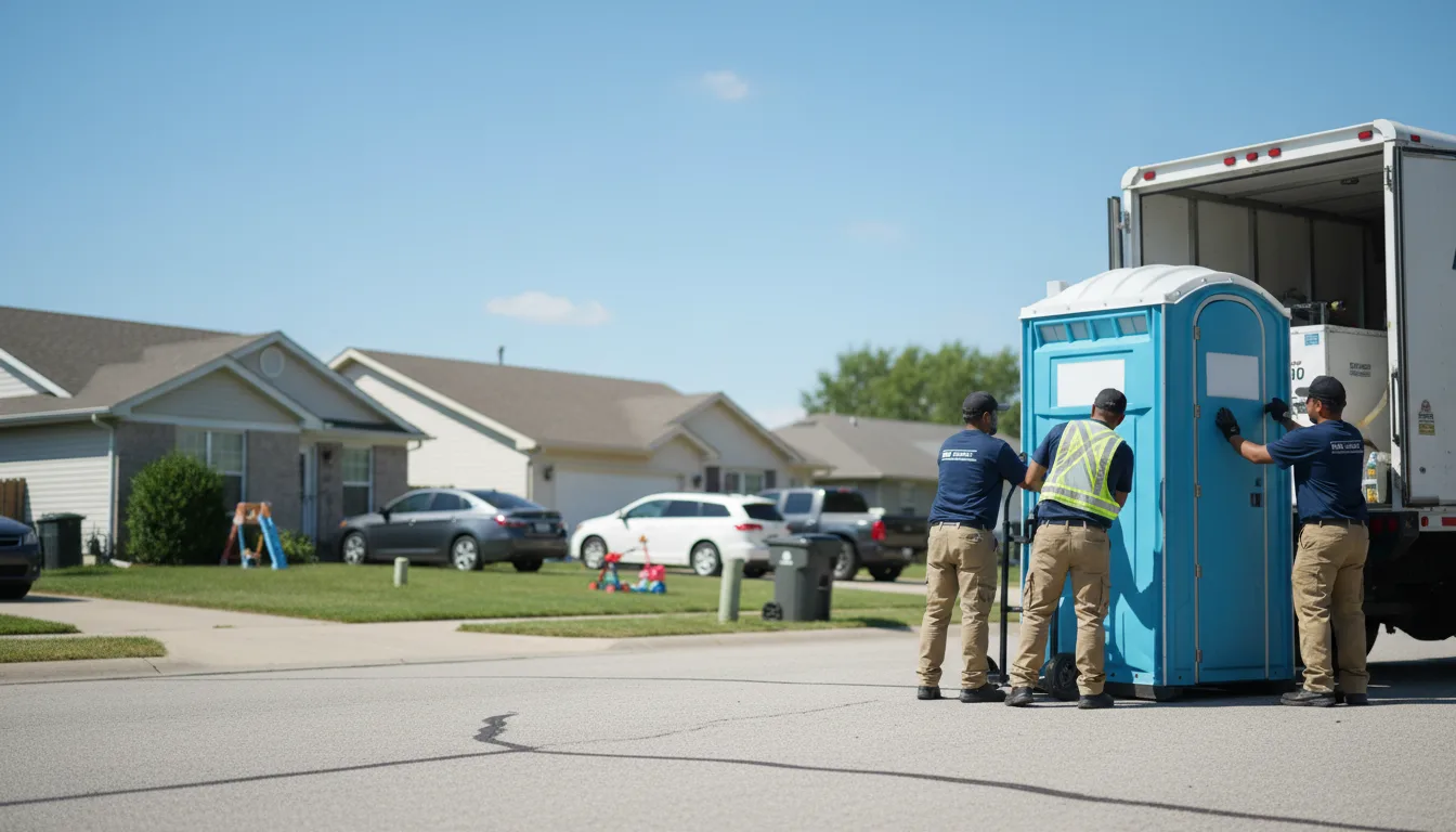 Standard Porta Potty Rentals in New Middletown, IN near me